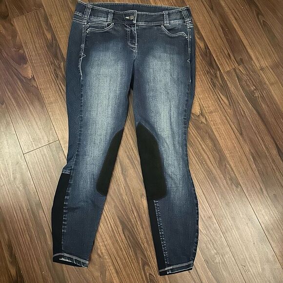 Ariat equestrian riding breeches jeans 28l - Picture 1 of 12